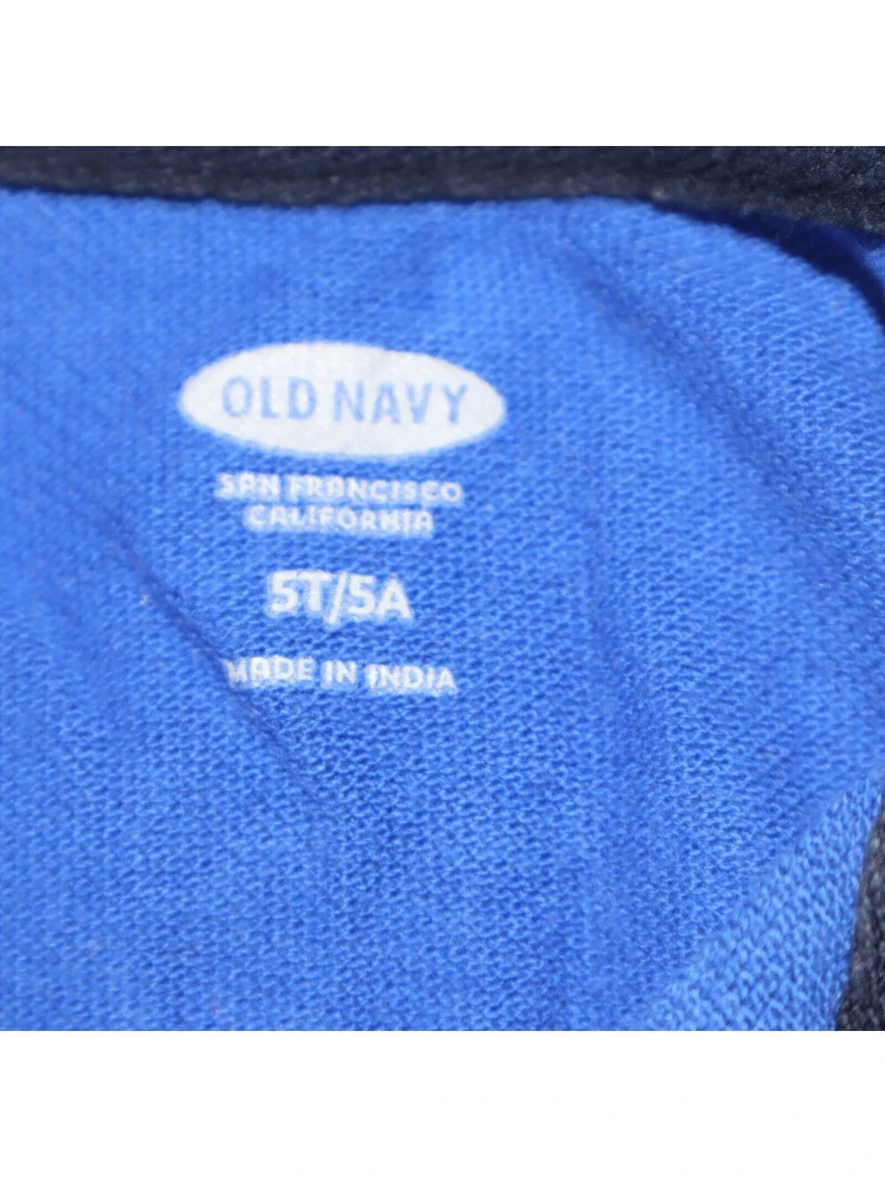 Old Navy Boys Polo Shirt Size 5T Blue - School Shirt
